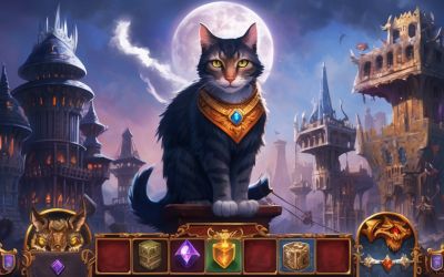 Feline Legacy: A Strategic Odyssey of Towers, Treasures, and Undead Realms