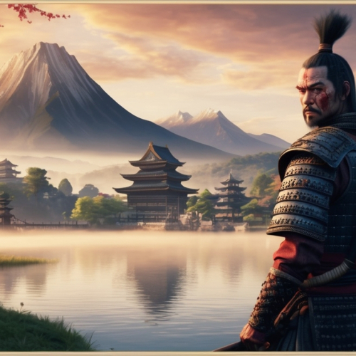 Cinematic Journeys in a Boundless Samurai Realm