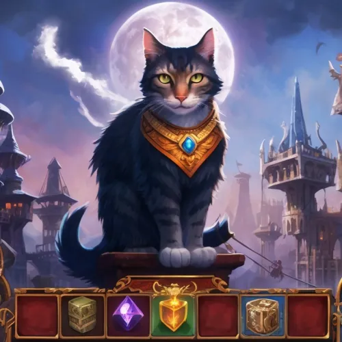 Feline Legacy: A Strategic Odyssey of Towers, Treasures, and Undead Realms