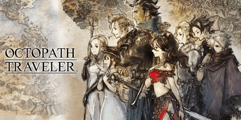 Octopath Traveler logo