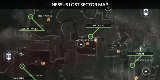 Game map Lost Mementos